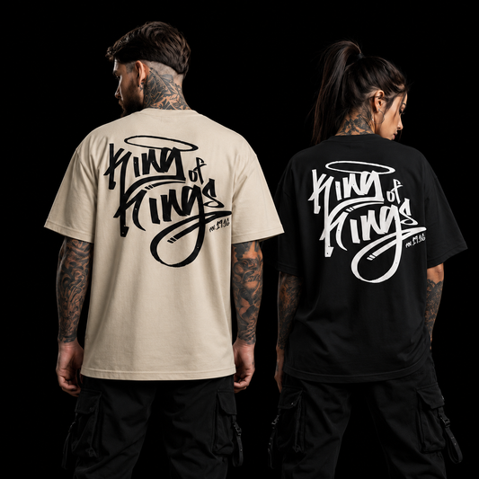 Camiseta Oversized Jesus Cristã King Of King