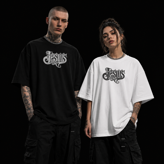 Camiseta Oversized Jesus