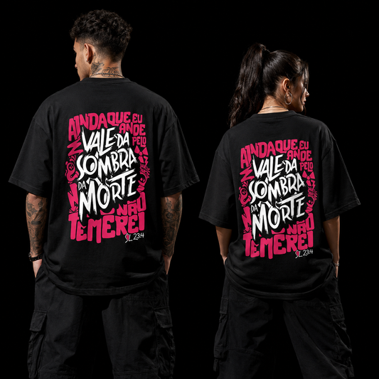 Camiseta Oversized Não Temereis