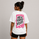 Camiseta Feminina Oversized Não Temereis