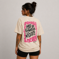 Camiseta Feminina Oversized Não Temereis