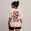 Camiseta Feminina Oversized Não Temereis