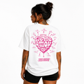 Camiseta Feminina Oversized Me Amou Primeiro