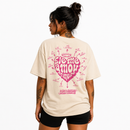 Camiseta Feminina Oversized Me Amou Primeiro