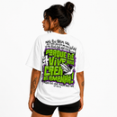 Camiseta Feminina Oversized Porque Ele Vive Cristã
