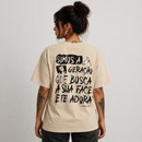 Camisa Feminina Oversized Somos A Geração Cristã