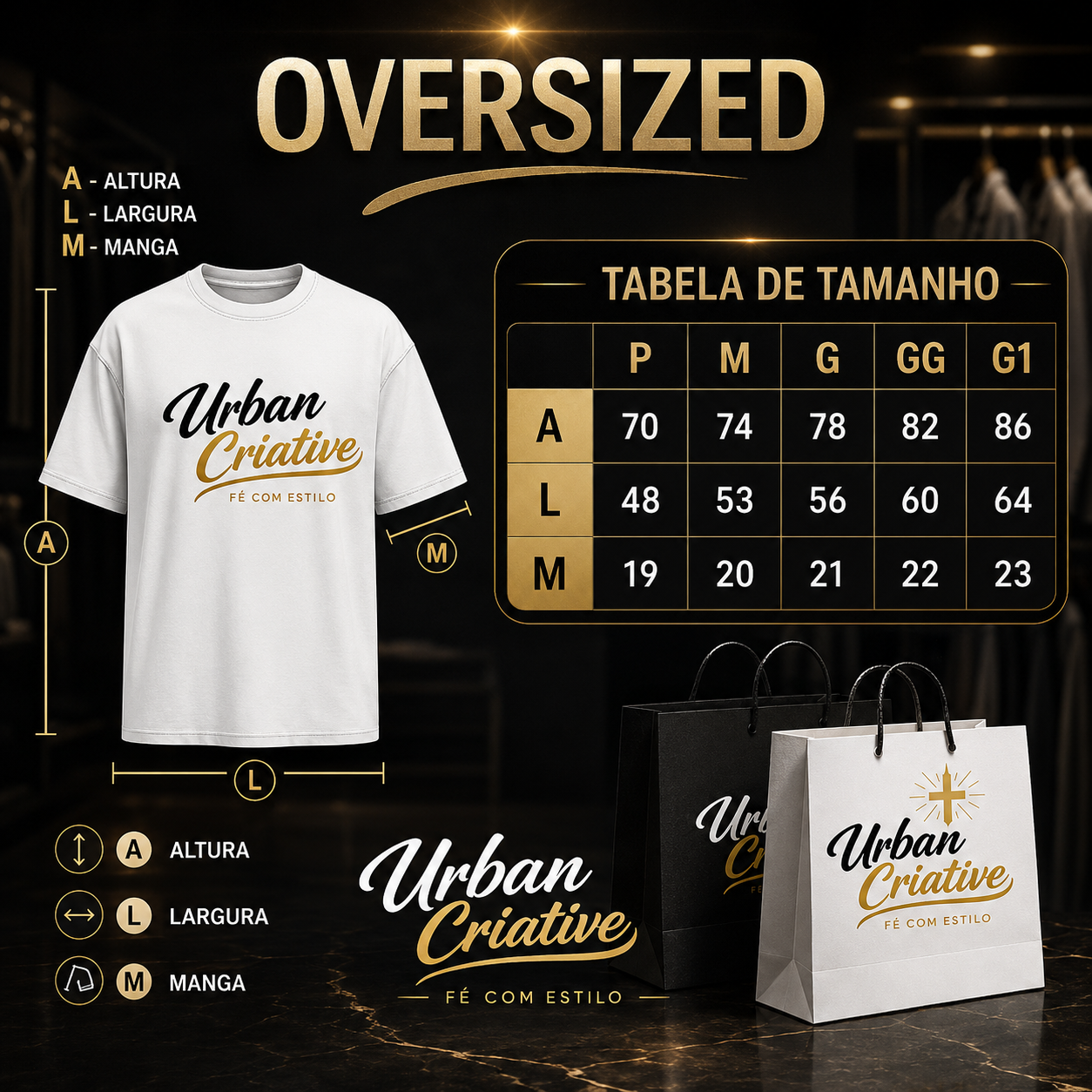 Camiseta Oversized Team Jesus