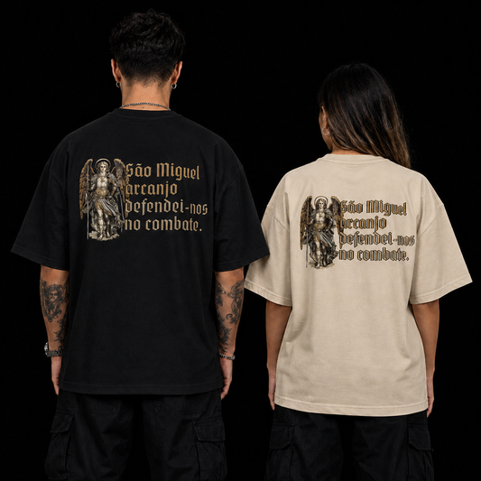 Camiseta Oversized Arcanjo Miguel