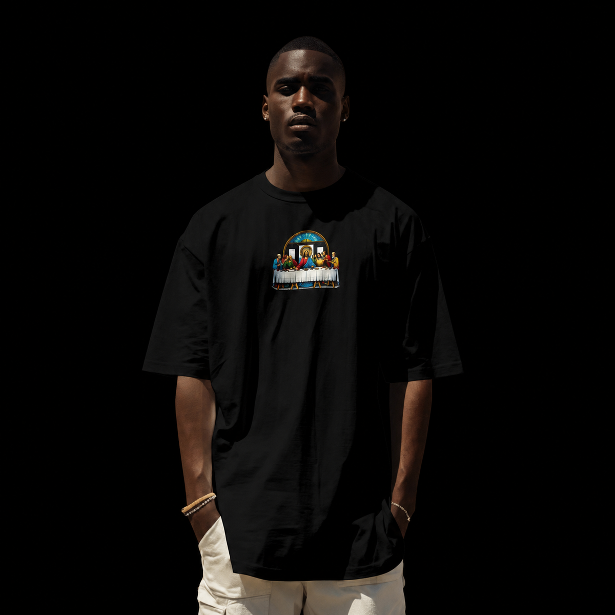 Camiseta Oversized Santa Ceia
