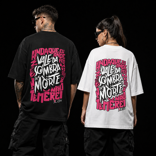 Camiseta Oversized Não Temereis