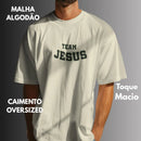 Camiseta Oversized Team Jesus