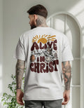 Camiseta Oversized Cristã Alive Fl