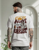 Camiseta Oversized Cristã Alive Fl