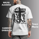 Camisa Oversized Jesus Fath Of Man