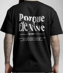Camiseta Oversized Ele Vive