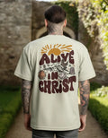 Camiseta Oversized Cristã Alive Fl