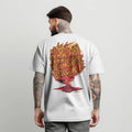 Camiseta Oversized Acenda O Fogo Em Mim