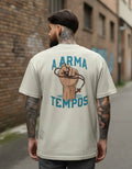 Camiseta Oversized Jesus Santo Terço