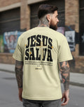 Camiseta Oversized Jesus Salva