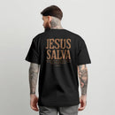 Camiseta Oversized Jesus Salva