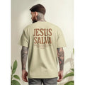 Camiseta Oversized Jesus Salva