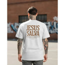 Camiseta Oversized Jesus Salva