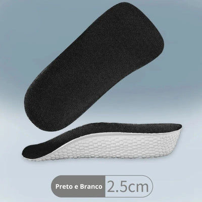 HeightMax Pro – Palmilha de Aumento de Altura Invisível