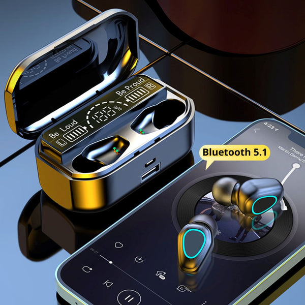 Fone de Ouvido Bluetooth - Resistente a água