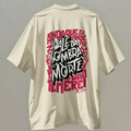 Camiseta Oversized Não Temereis