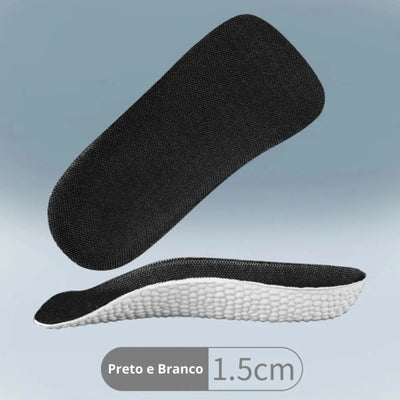 HeightMax Pro – Palmilha de Aumento de Altura Invisível