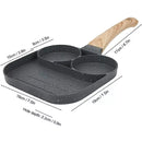 Frigideira Antiaderente 3 Divisórias