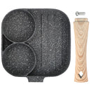 Frigideira Antiaderente 3 Divisórias