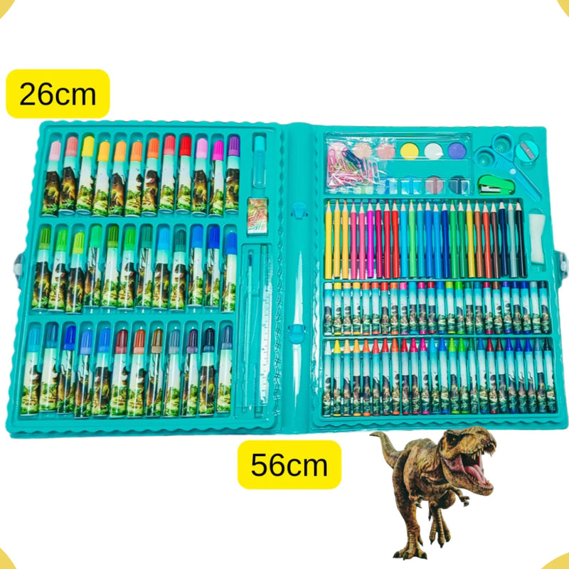 Maleta De Pintura Infantil com 150 Peças Para Colorir