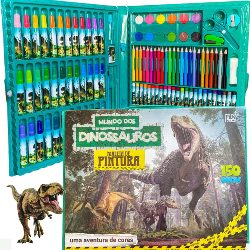 Maleta De Pintura Infantil com 150 Peças Para Colorir