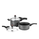 Kit com 2 Panelas de Pressão Antiaderente