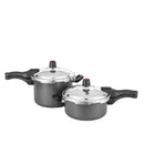 Kit com 2 Panelas de Pressão Antiaderente