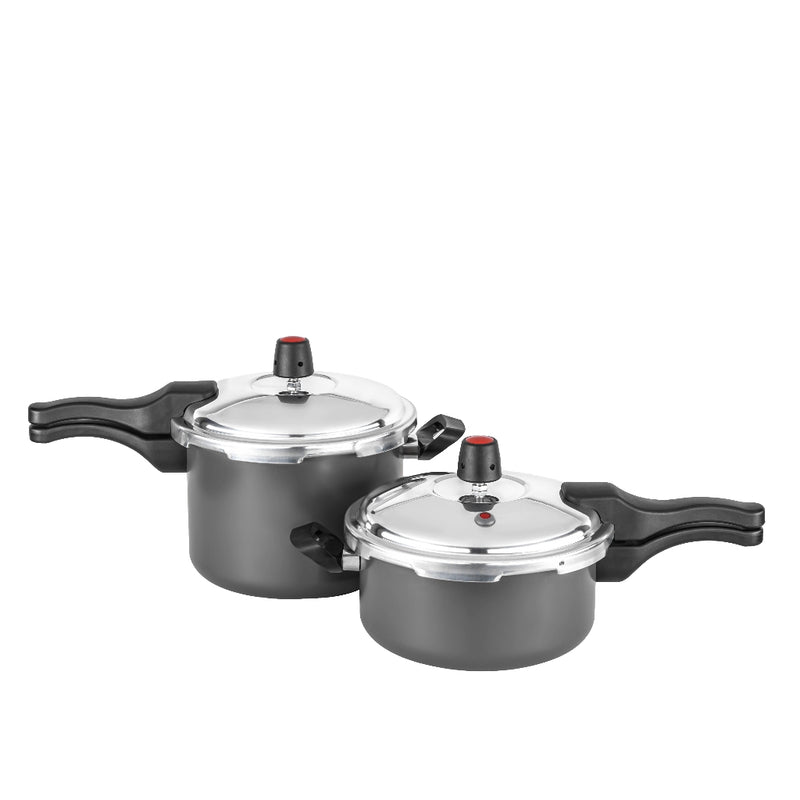 Kit com 2 Panelas de Pressão Antiaderente