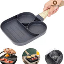 Frigideira Antiaderente 3 Divisórias