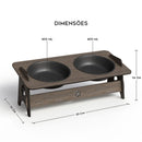 Comedouro Bebedouro Gato e Cachorro