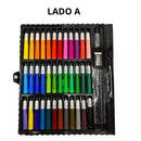 Maleta De Pintura Infantil com 150 Peças Para Colorir