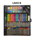 Maleta De Pintura Infantil com 150 Peças Para Colorir