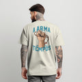 Camiseta Oversized Jesus Santo Terço