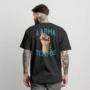 Camiseta Oversized Jesus Santo Terço