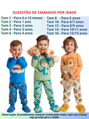Kit 4 Peças Pijama Infantil