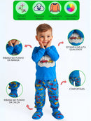 Kit 4 Peças Pijama Infantil