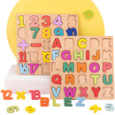 Kit 2 Tabuleiros Educativo Pedagógico Alfabeto