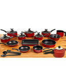 Jogo de Panelas Antiaderente 17 Peças - BRINDE Panela de Pressão